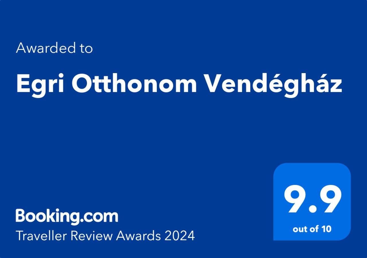 Egri Otthonom Vendégház Hotel Exterior foto
